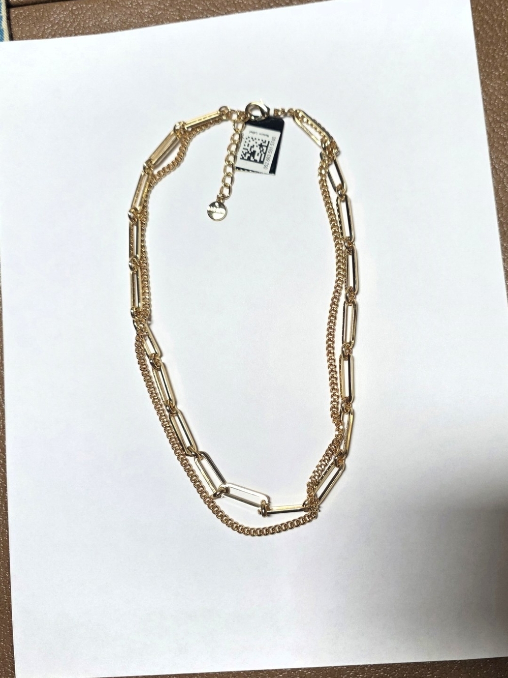 Macy's Gold-Tone Layered Link Necklace